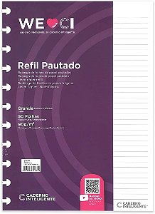 Refil Pautado Grande 90g CIRG4003 Caderno Inteligente