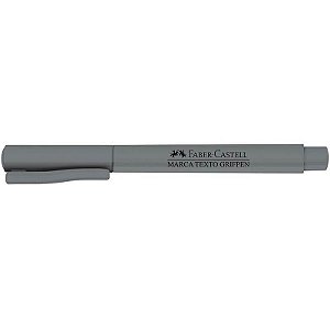 Caneta Marca Texto Grifpen Cinza Faber-Castell