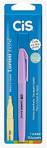 Marca Texto Lumini Lilas Tom Pastel Blister Cis