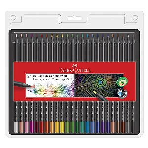 Lápis De Cor Ecolápis Supersoft 24 Cores Faber Castell