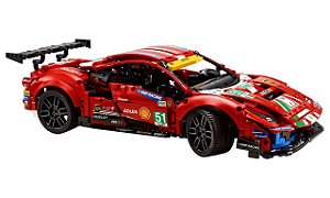 Lego Ferrari 488 Gte Af Corse 1677 Peças 42125