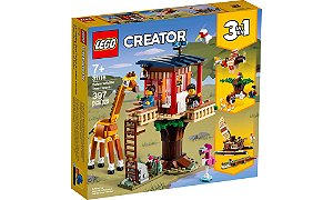 Lego Creator Safari Casa Na Arvore 397 Peças 31116