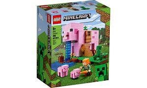 Lego Minecraft A Casa Do Porco 490 Peças 21170