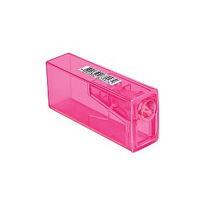 Apontador Rosa Neon Com Deposito Faber Castell
