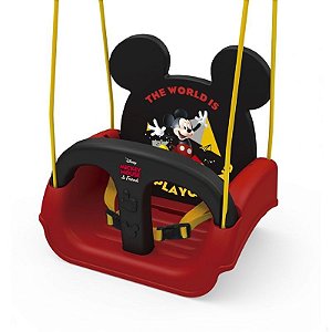 Balanço Mickey Preto E Vermelho 1979-8 Xalingo