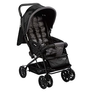 Carrinho De Bebe Luck Preto IMP01719 Voyage