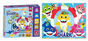 Quebra-Cabeça Club Shark 30 Peças  Brincadeira De Criança