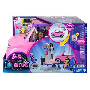 Barbie Big City Big Dreams Carro Transformável GYJ25 Mattel