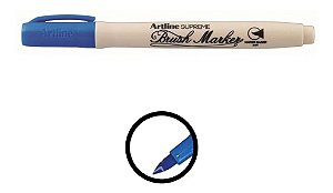 Caneta Brush Epf-F Artline Azul Tilibra