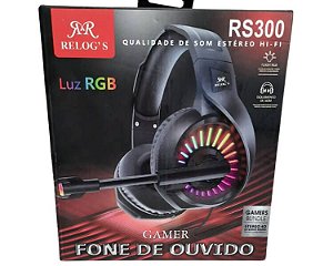 Fone De Ouvido Gamer RS300 Relogs