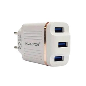 Carregador Três USB Y06 H'Maston