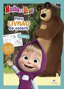 Livro Tapete Para Colorir Masha E O Urso Livro Tapete Ciranda Cultural