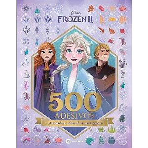 Livro Para Colorir Frozen 2 500 Adesivos Culturama