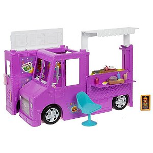 Barbie Food Truck Caminhão De Comida GMW07 Mattel
