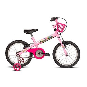Bicicleta Infantil Kids Aro 16 Rosa 10454 Verden