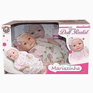 Boneca Doll Realist Mariazinha 1170 Sid Nyl