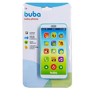 Celular Infantil Baby Phone Azul 6841 Buba