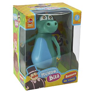 Boneco De Vinil Dinossauro Argo Mundo Bita 2975 Lider