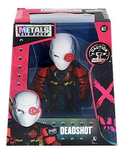 Boneco de Metal Deadshot Esquadrão Suicida 3874 Dtc