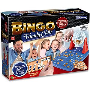 Jogo De Bingo Family Club Bfc160 Brinquemix