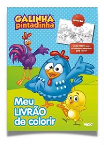 Livro Tapete Para Colorir Galinha Pintadinha 96x66cm 94890 Ciranda