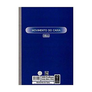 Livro Movimento Caixa Oficio 100 Folhas Tilibra