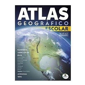 Livro Atlas Esc. Geográfico Todolivro
