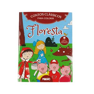 Livro Para Colorir Contos Clássicos De Floresta 98164 Magic Kids