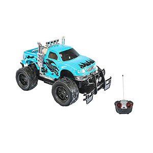 Carrinho Com Controle Remoto Trucks Radicais Azul Unik Toys