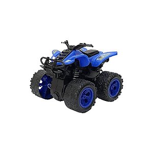 Mini Truck 360 Polícia De Elite Azul Unik Toys