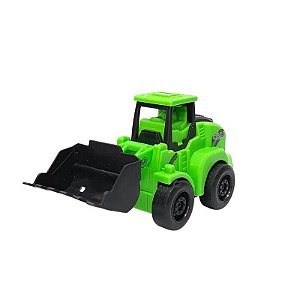 Mini Trator Trucks Radicais Verde Unik Toys