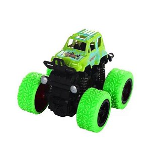 Carrinho Mini Truck 360 Trucks Radicais Verde Unik Toys