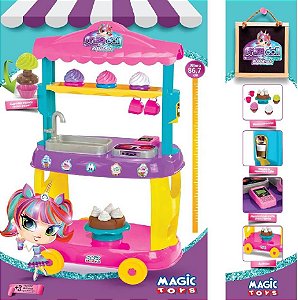 Food Truck Doces Roxo 8084 Magic Toys