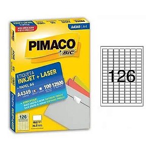 Etiqueta A4349 15x26mm Unidade Pimaco