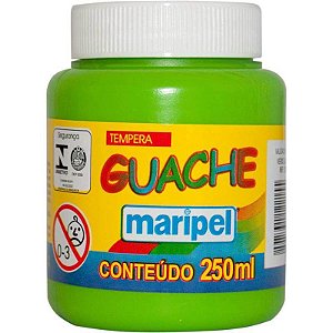 Tinta Guache 250ml Verde Claro Maripel
