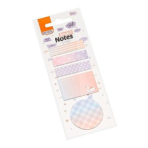 Marcador De Páginas Smart Notes Textures Cisne 120 Folhas Brw