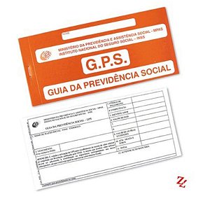Impresso Previdência Social Carne GPS 12X2 Folhas Tamoio