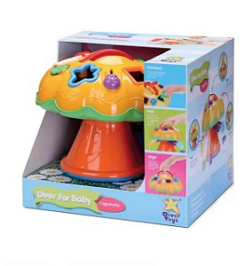 Diver For Baby Cogumelo Brinquedo Didático 697 Diver Toys