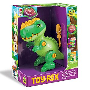 Dinossauro Toy Rex Desmontável E Com Som 0229 Samba Toys