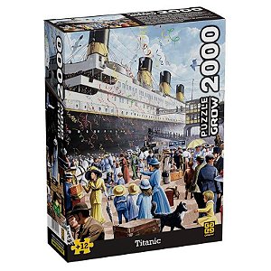 Quebra-Cabeça 2000 Peças Titanic Grow