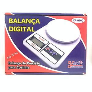 Balança Digital Para Cozinha YA07007 10kg Yara Eletrônicos