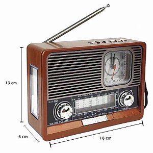 Rádio Retro Vintage Pgxb-105 Kts