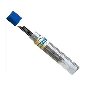 Minas Grafite Colorido 0,7mm Azul Unidade Pentel