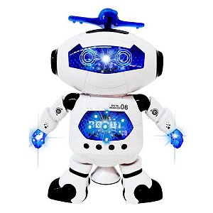Robô Dancing com Luz DMT6304 DM Toys