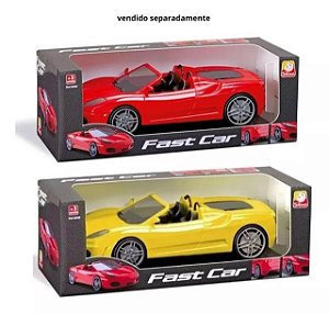Carrinho Ferrari Conversível Fast Car 6080 Silmar