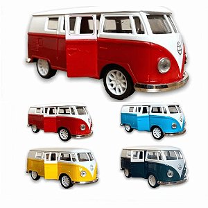 Carrinho De Fricção Kombi TW-203 Miniatura Model World