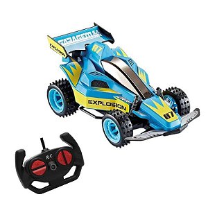 Carrinho De Controle Remoto Explosion Rc 7 Funçoes Candide