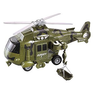 Helicóptero Operação Resgate Dmt6163 Dm Toys