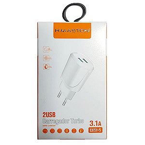Tomada Para Carregador USB CX51-5 Hmaston