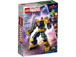 Lego Marvel Armadura Robô De Thanos 113 Peças 76242